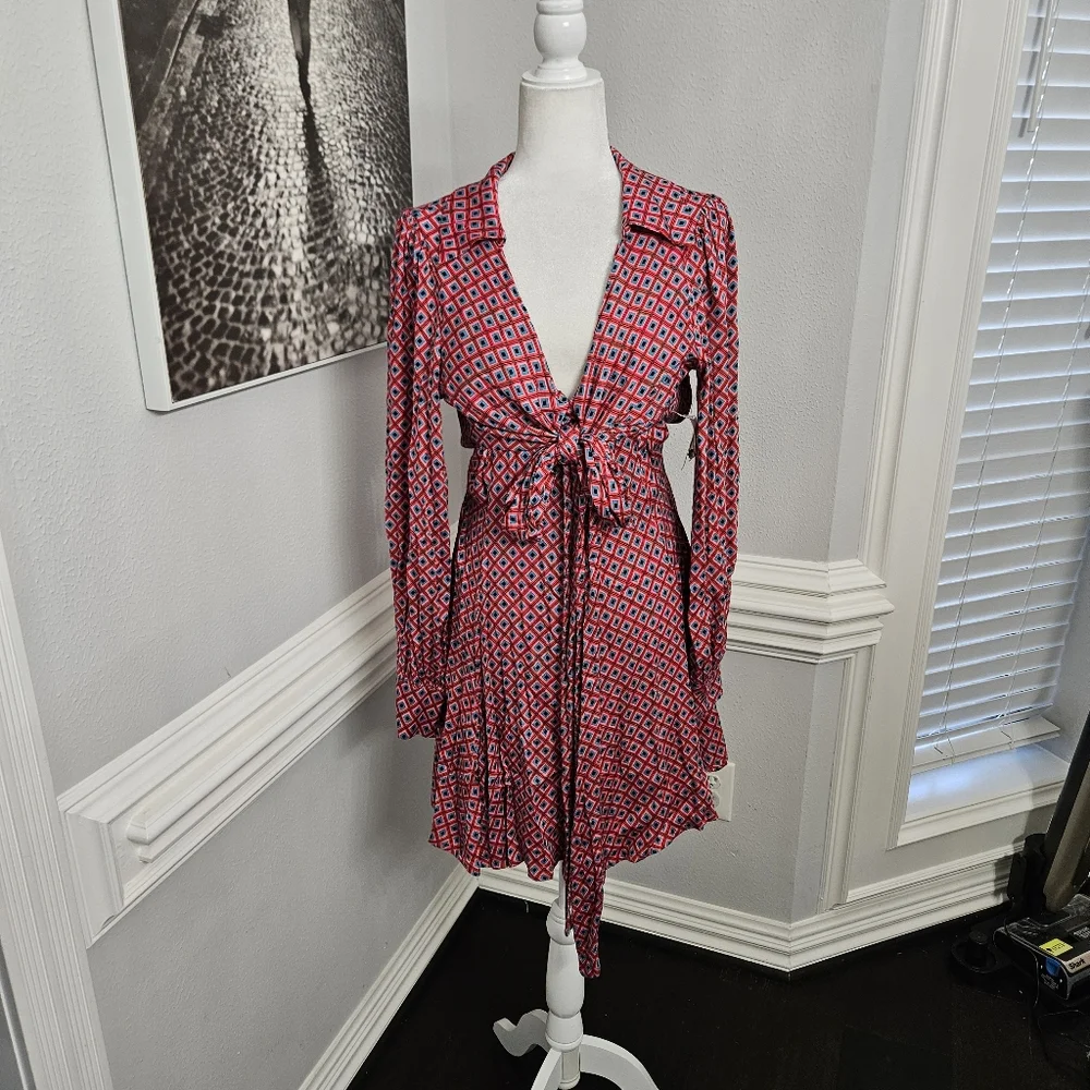 NWT Free People It Takes Two Mini Dress Women’s Size M